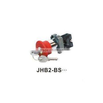 "Urgent stop" of the lock button type switch JHB2-B series