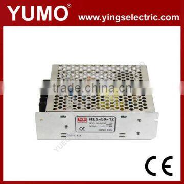 YUMO NES-50 50W 5VDC 12VDC 24VDC NES Series Efficient Single SMPS Switching Power Switching Mode Power Supply photo-3