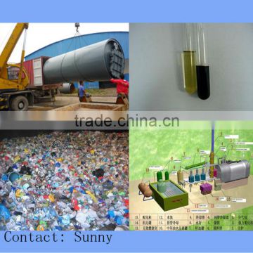 NON-POLUTION Pyrolys Waste Plastic To Oil Machine