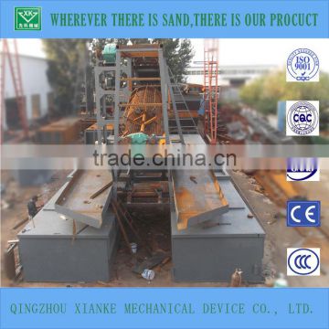 Mini gold dredge machine gold mining dredger