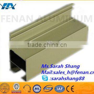 Customized aluminum square tube, aluminum profile extrusion, ISO factory direct