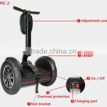 Self Balancing Electric Swing Scooter With GPS(W8+ 40) photo-6