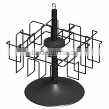 Metal Rotating Counter Postcard Display Stand