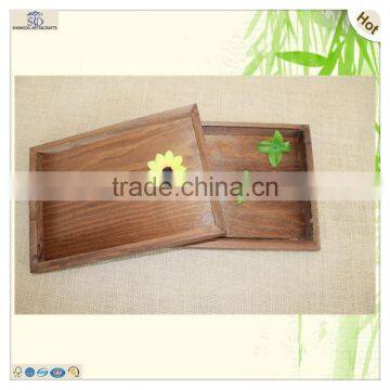 Pinch Plate Top Trunks Packing Display Wood Box photo-5