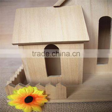 Paulownia Small Wooden Courtyard Wood Home Modular Homes Wood Home With Sale photo-4