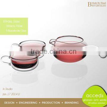 Personalized Insulated Borosilicate Glass Point Of Teaware photo-4