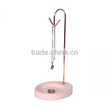 Tonvic 4 Tiers Rotating Iron Jewelry Holder Jewelry Display Stand Organizer photo-5