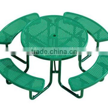 Metal Commercial Outdoor Table Benches photo-6