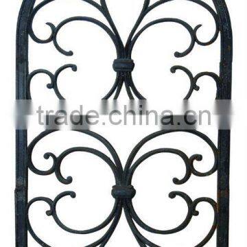 antique garden decoration cast iron window