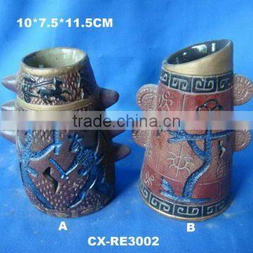 Ceramic oil burners