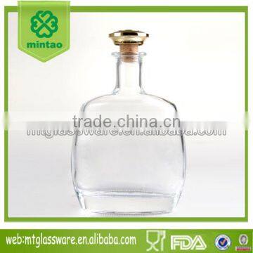 24oz high-grade whiskey decanter with lid crystla wine glass bottle