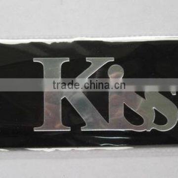 Word KISS Acrylic Wedding Room Decoration Stickers