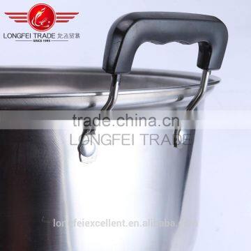 Insulation Handle Cheap Good Quality Houseware Useful Stainless Steel Cooking Pot Set/camping Pot Set photo-2