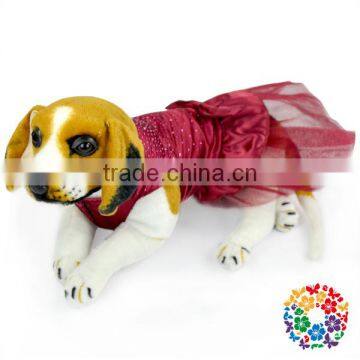 Hot Pink Dresses Dog Apparel Pet Party Clothes, Pet Clothes For Dogs, Pet Costumes photo-3