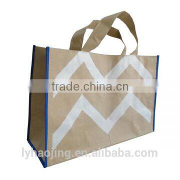 heavy weight kraft paper bag / take out paper bags / Tyvek paper Carry Bag