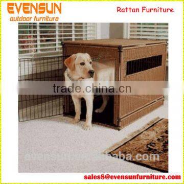 High Quliaty Wicker Pet House Rattan Dog Cages