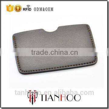 Custom Personalized Factory Direct Wholesale Genuine Leather Card Holder Simple Design