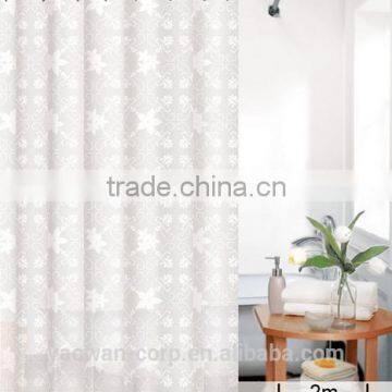 Printed PVC Curtain Shower Curtain photo-4