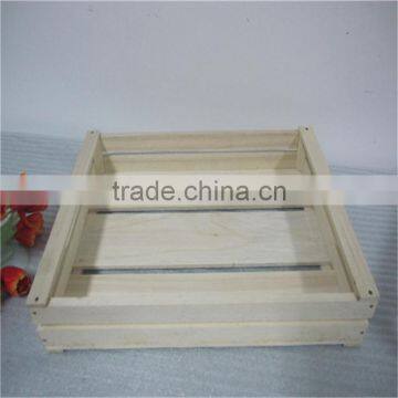 Modern Style Pine Wooden Storage Box Wooden Crates photo-2
