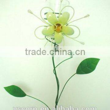 Pretty metal wall garden hook decoration