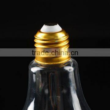 Hot Selling Juice Clear Light Bulb PET Plastic Decorative Bottle photo-4
