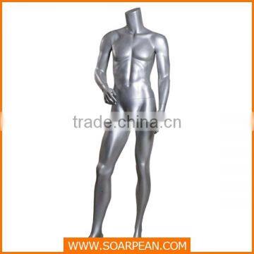 China Mannequin Fiberglass Lifelike Stand Male Mannequin