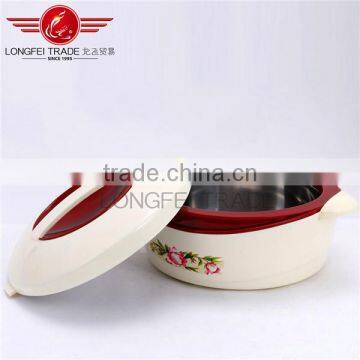 Household Promotion Stainless Steel Inner Plastic Vacuum Lunch Box / Food Warmer photo-3