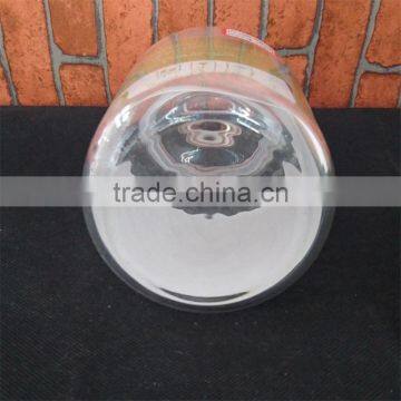 2016 New Design Glass Storage Jar With Glass Lid photo-3