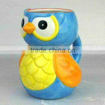 Ceramic owl mug