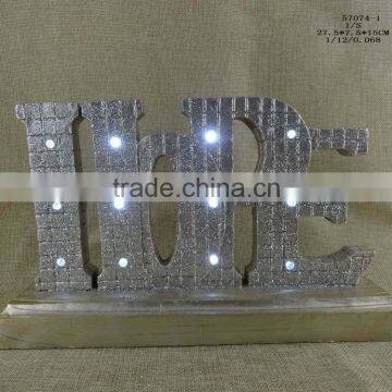 Hot Sell Christmas Letter Light decoration wholesale