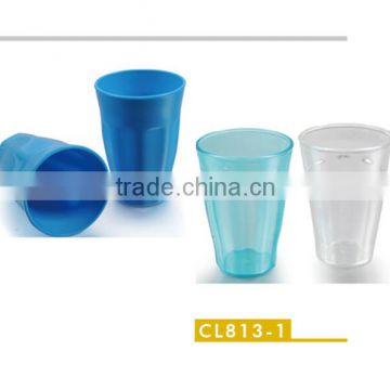 Polychrome reusable plastic bubble tea cup