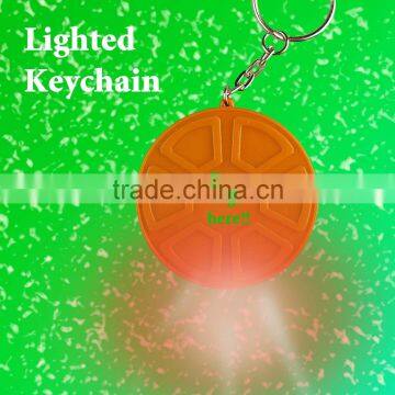 [Super Deal] Blinking Round Keychain