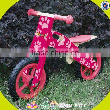 2017 wholesale wooden kid bicycle new design wooden kid bicycle hottest wooden kid bicycle W16C146