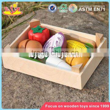 Wholesale Children Pretend Play Wooden Toy Cutting Fruit New Deisgn Wooden Toy Cutting Fruit for Kids W10B183 photo-2