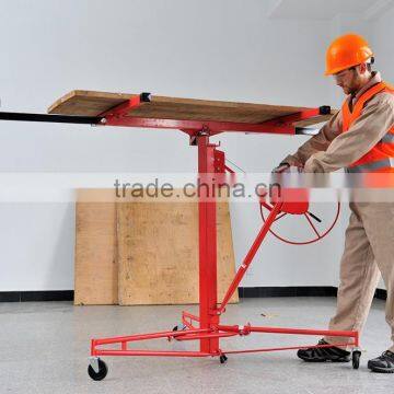 DRYWALL HOIST LIFT JACK PANEL SHEETROCK 11-16' TILTS SAFELY TELESCOPIC 150 POUND