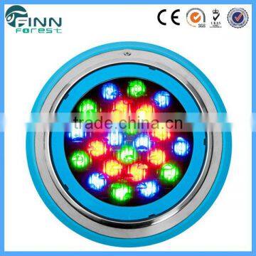 High perfermance IP68 colorful underwater led swimming pool light