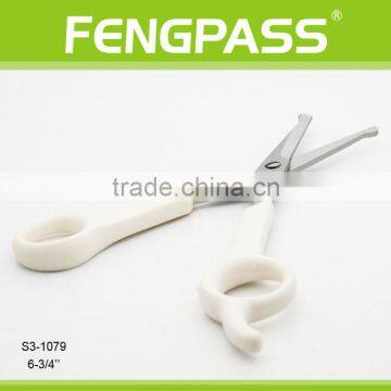 S3-1079 6-3/4" Inch 2CR13 Stainless Steel Blade WithUseful Safe Pet Hair Scissors Pet Grooming Scissors For Dog Cat Hair Cutting photo-3