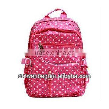 Child school bag for kids with polyester