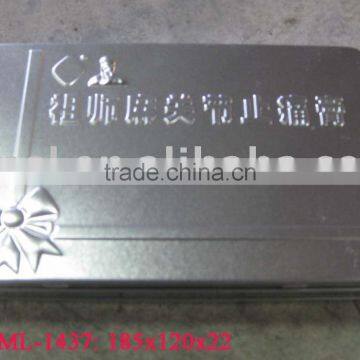 Plain Rectangle Tin Box