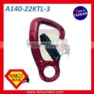 Forged Aluminum Captive Eye Triple Lock Snap Hook photo-3