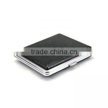 2017 Cheap High Quality Pocket Leather Metal 18 Cigarette Box Case photo-2