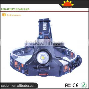 Boruit Reacharageable Waterproof Bicycle Headlamps Led 1600Lm 5 Mode Led Sport Headlamp photo-2
