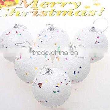 Christmas bubble balls, Christmas balls, Christmas tree is dressed up, Christmas stage decoration, star foam ball