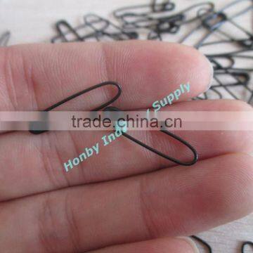 Knitting Stitch Marking Crochet 22mm Black French Metal Loop Pin