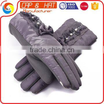 Customized Thinsulate Thermal Lined Stretch Winter Acrylic Knitted Glove for Mobile Phone photo-5