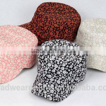 Fashion printed Running Man Military Caps With Dongguan Factory