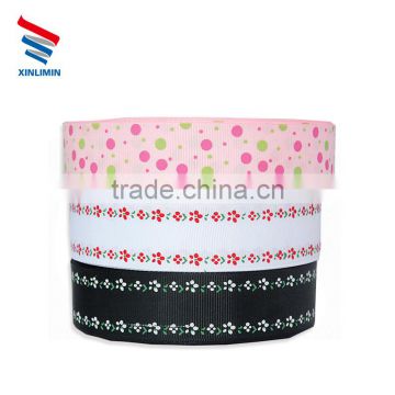 high quality factory custom multicolor satin ribbon multi-Style grosgrain ribbon