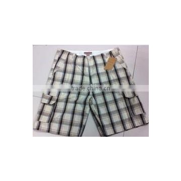 Men's Check Shorts In Stock