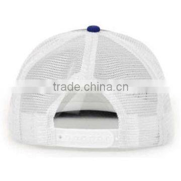 5 Panels Embroidered Patch Flat Brim Trucker Cap / Hat photo-4