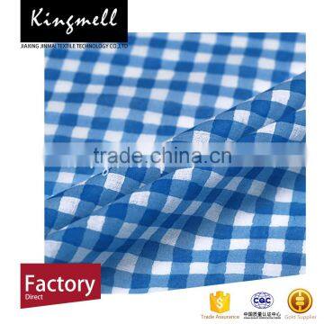 Customized Combed Cotton Plaid Fabric for Lady Garment photo-6